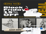 Babylock Quilt - machine Sashiko BLQK Black Friday Babylock Quilt - machine Sashiko BLQK Black Friday
